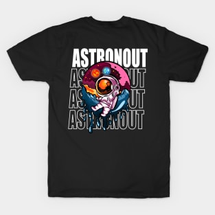 astronaut theme design T-Shirt